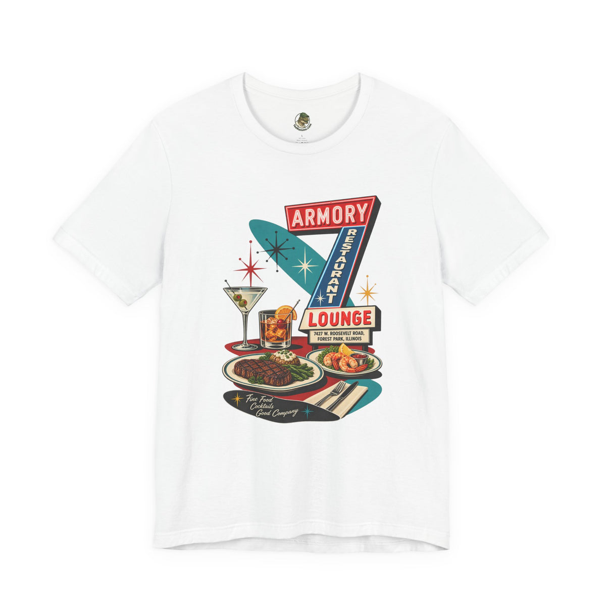 Armory Lounge Retro Diner Tee