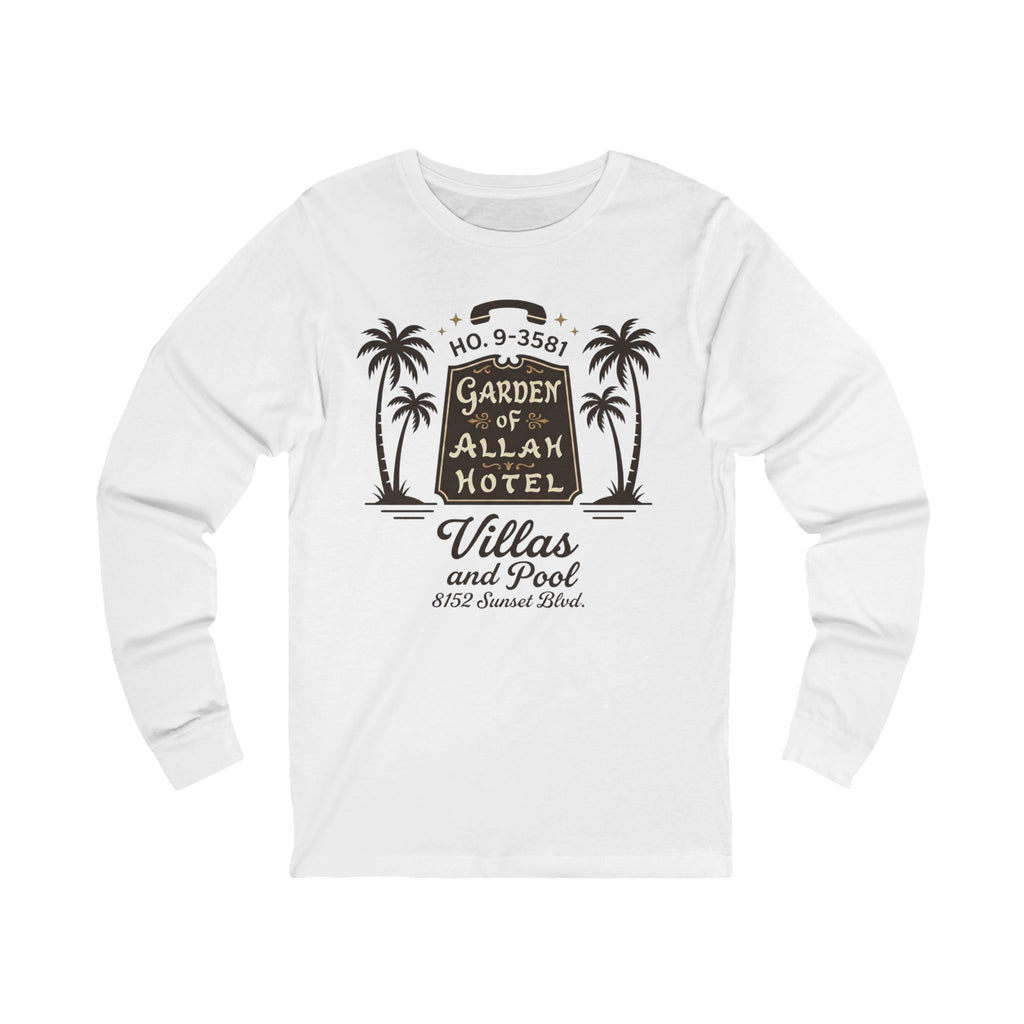 Vintage Garden of Allah Hotel Long Sleeve Tee