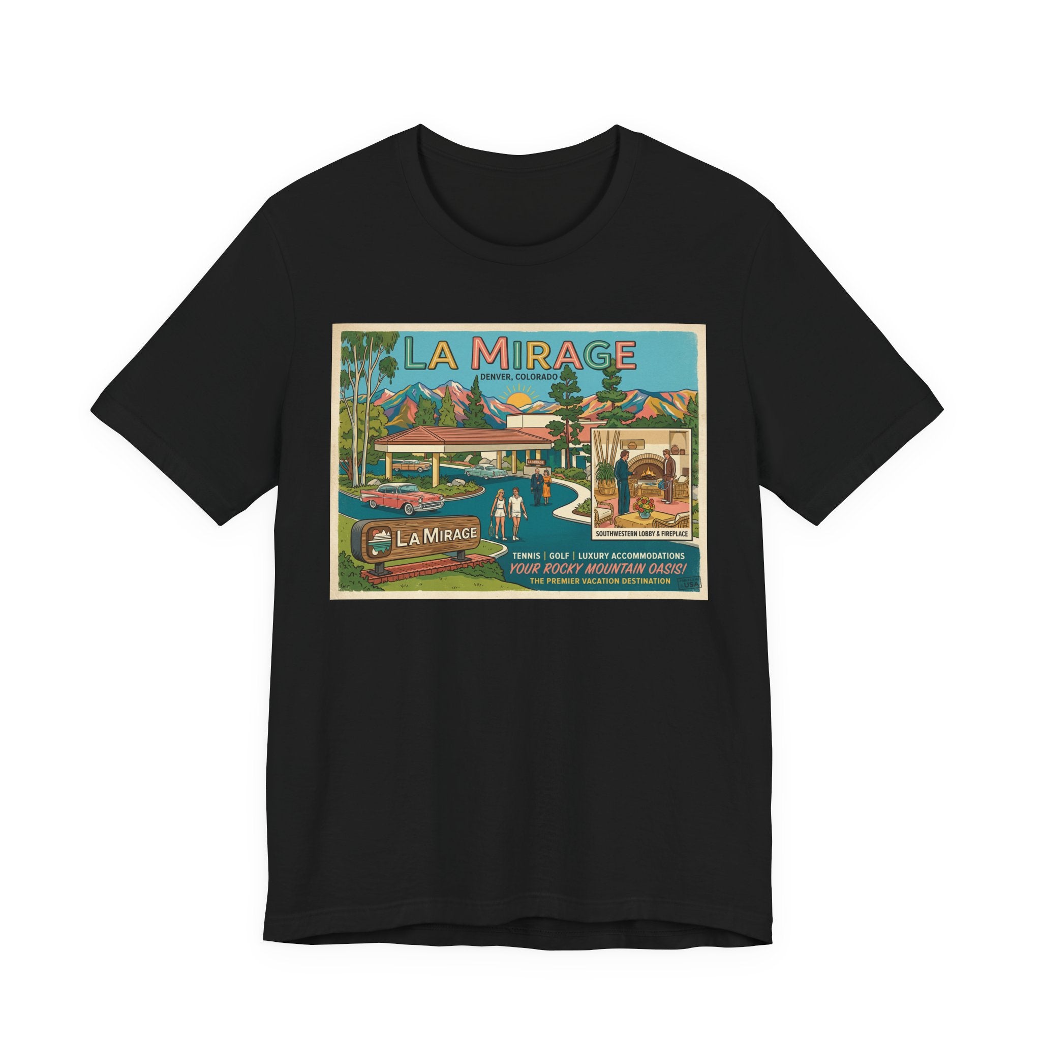 La Mirage Retro Motel Tee