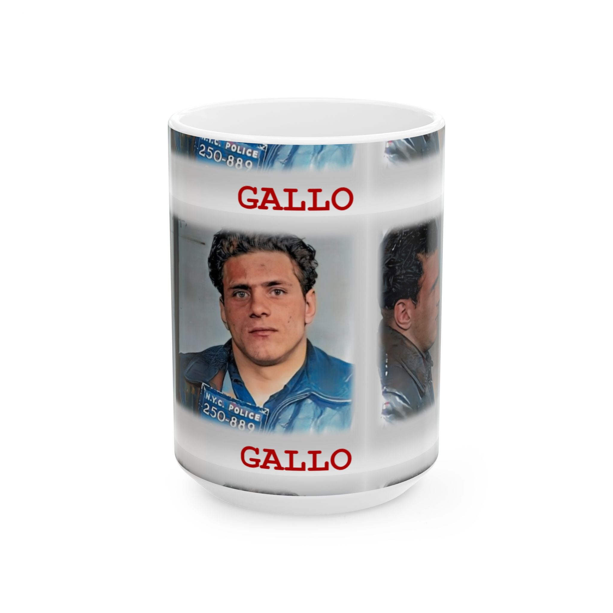MUGshot: Joe Gallo Ceramic Coffee Cup (11oz & 15oz)