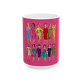 Vintage 'Sixties Fashion Show' 15 oz Ceramic Mug