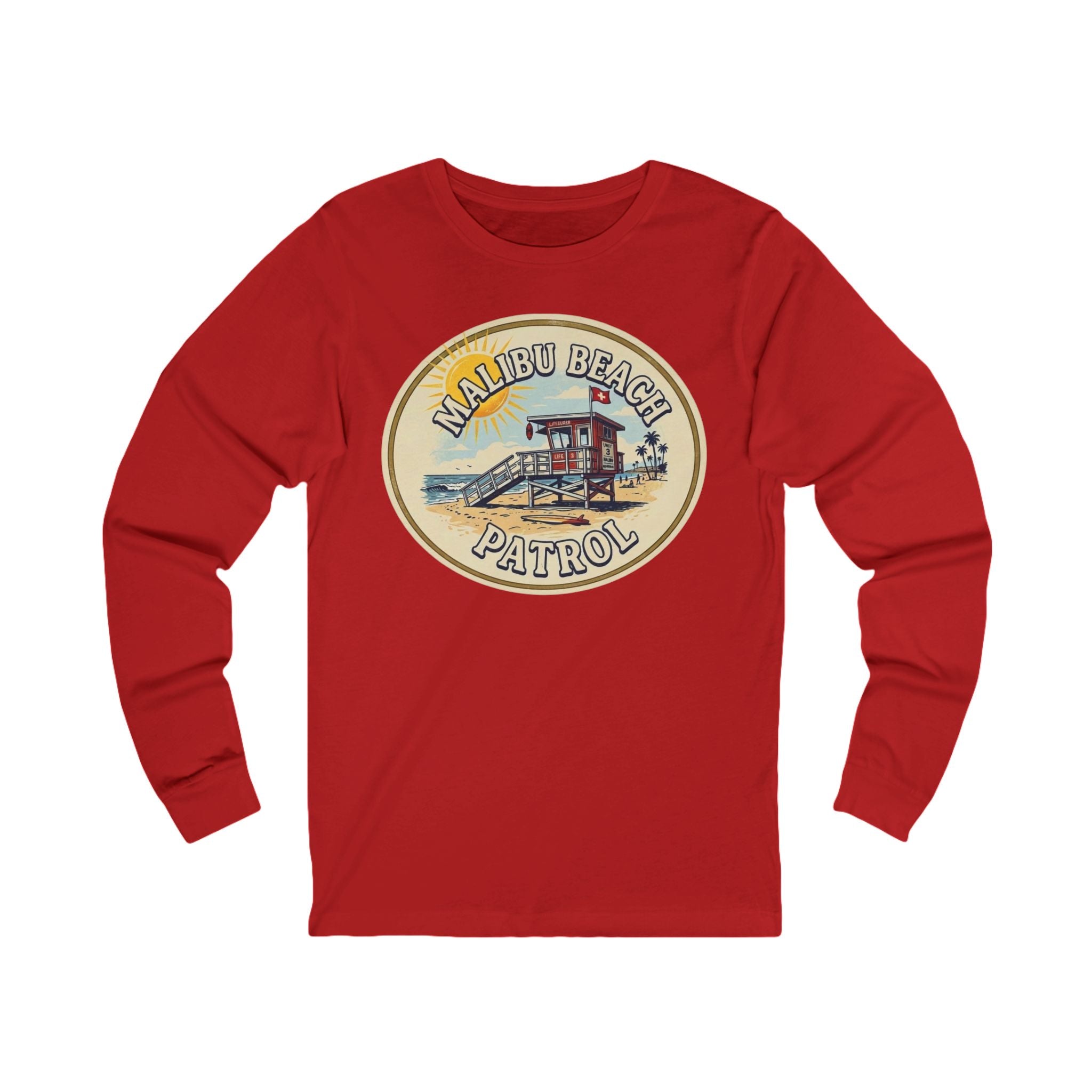 Malibu Beach Patrol Long Sleeve Tee