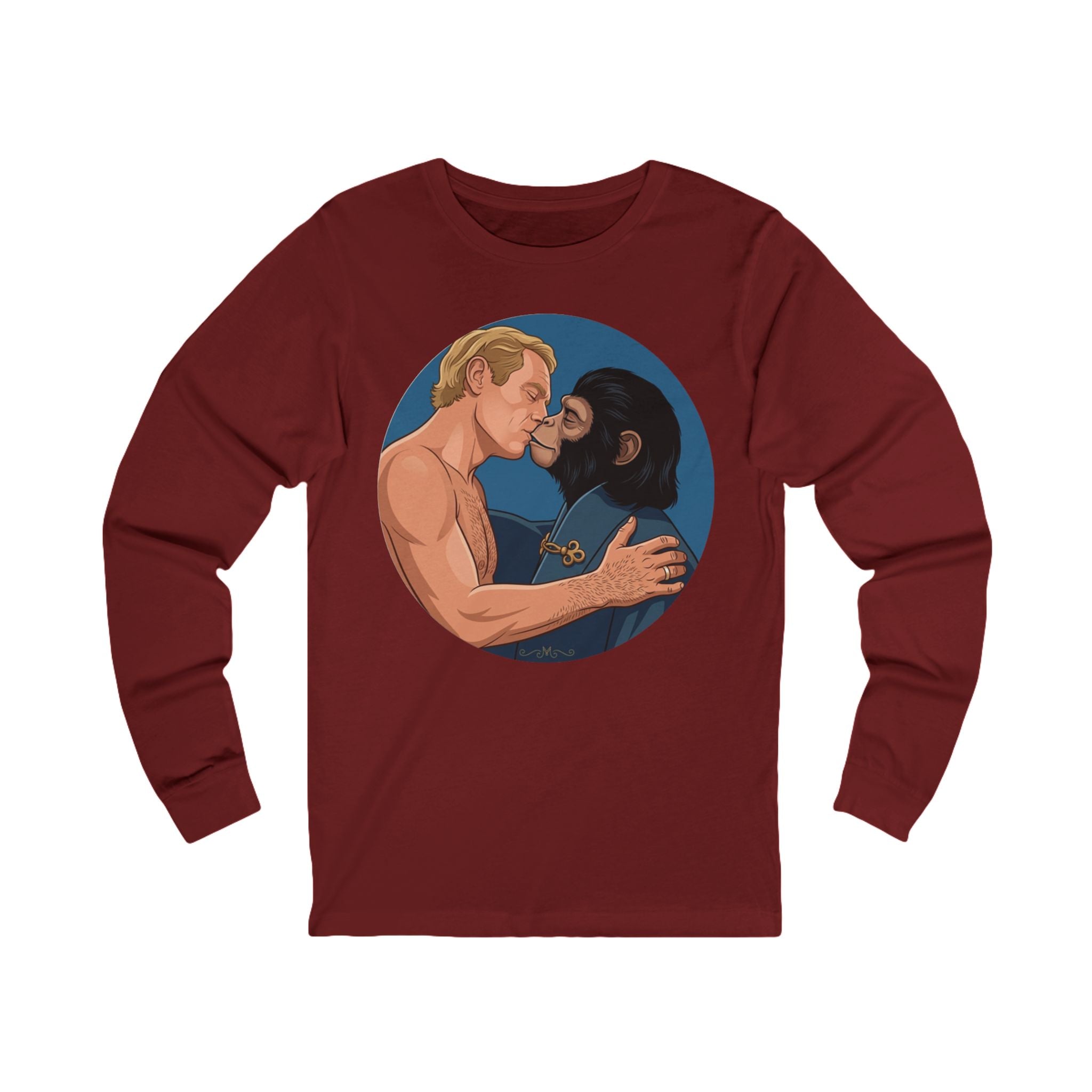 Unisex 'Not That Different' Cotton Long Sleeve Tee