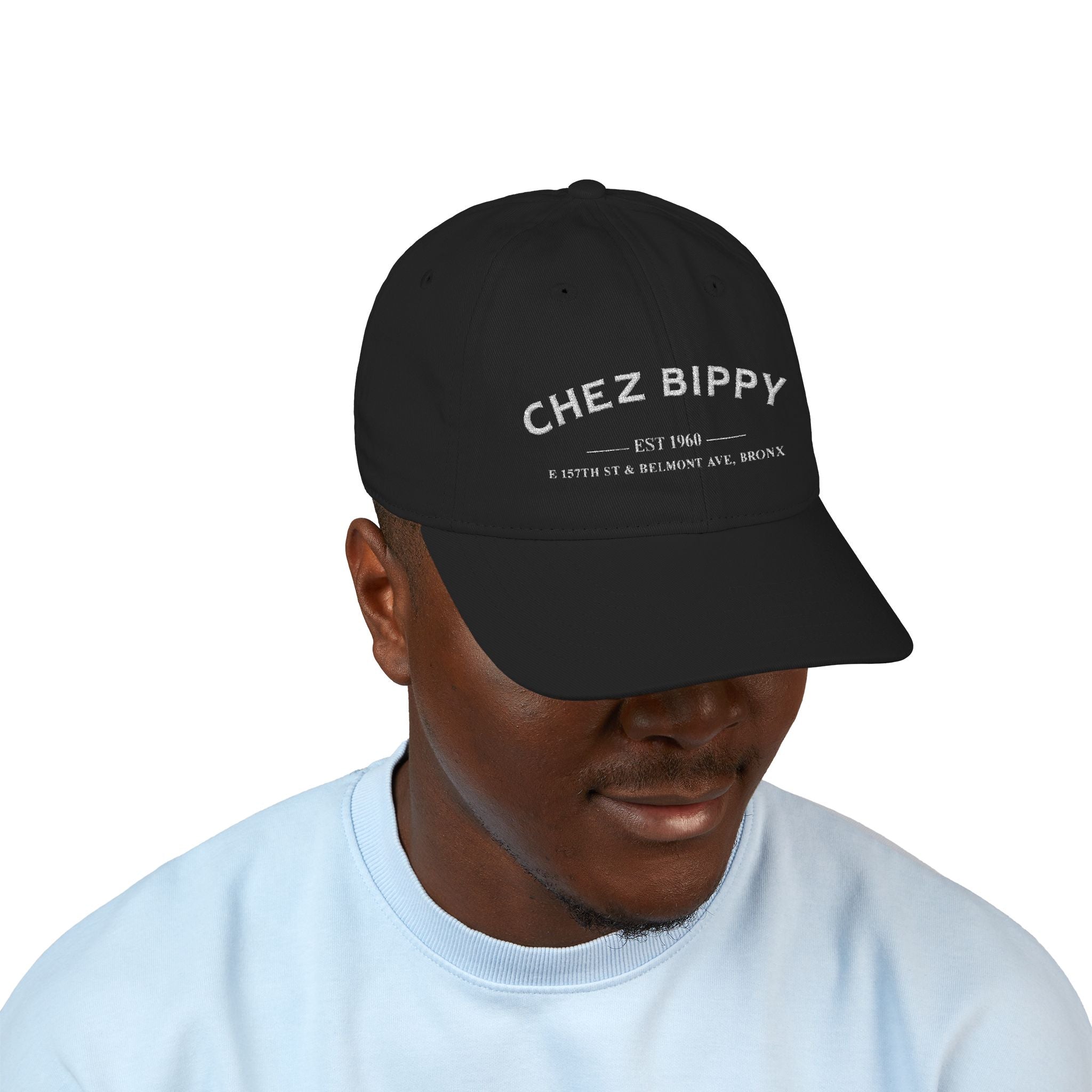 Chez Bippy Embroidered Baseball Cap