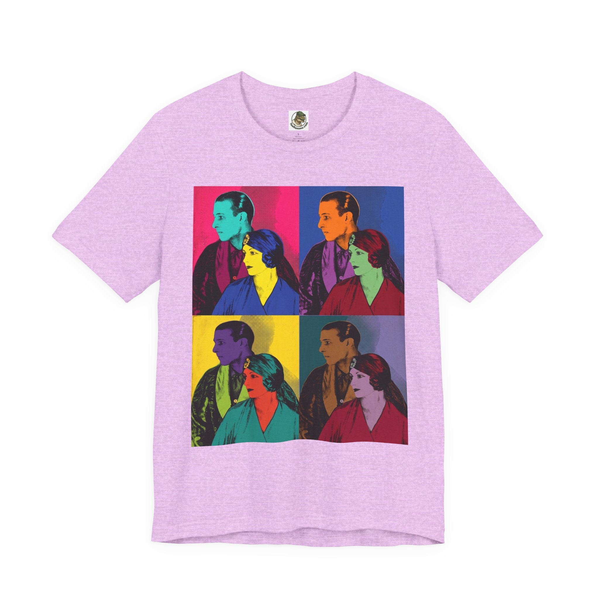 Valentino Retro Warhol‑Style Portrait Tee