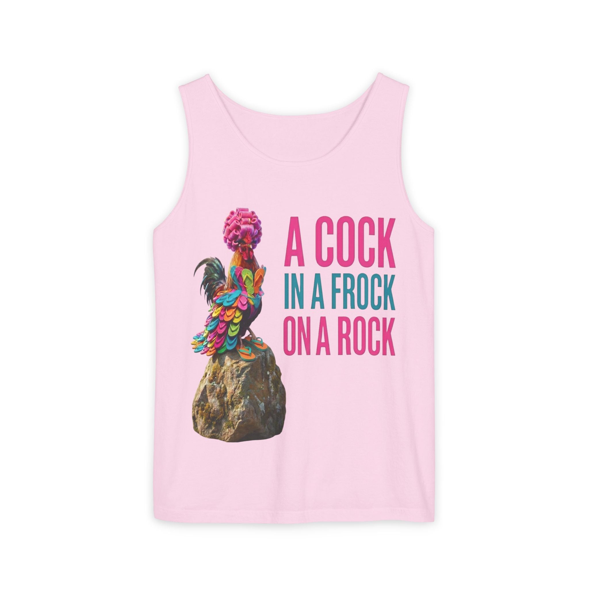 Unisex "Best Dressed Rooster" Graphic Summer Tank