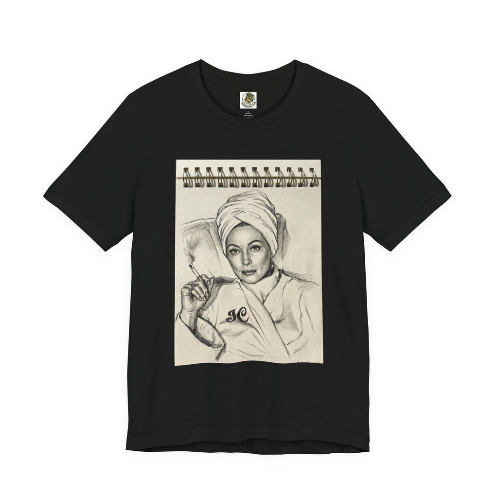 As Joan Crawford Sketchbook Tee