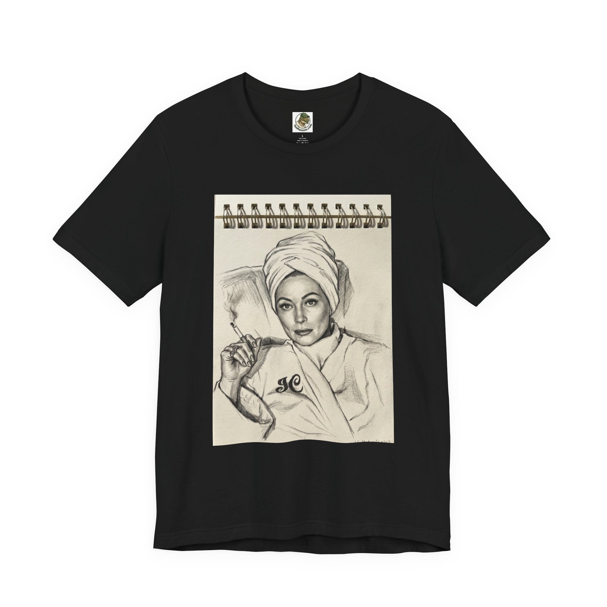 As Joan Crawford Sketchbook Tee