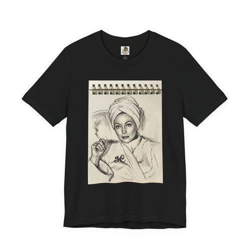As Joan Crawford Sketchbook Tee