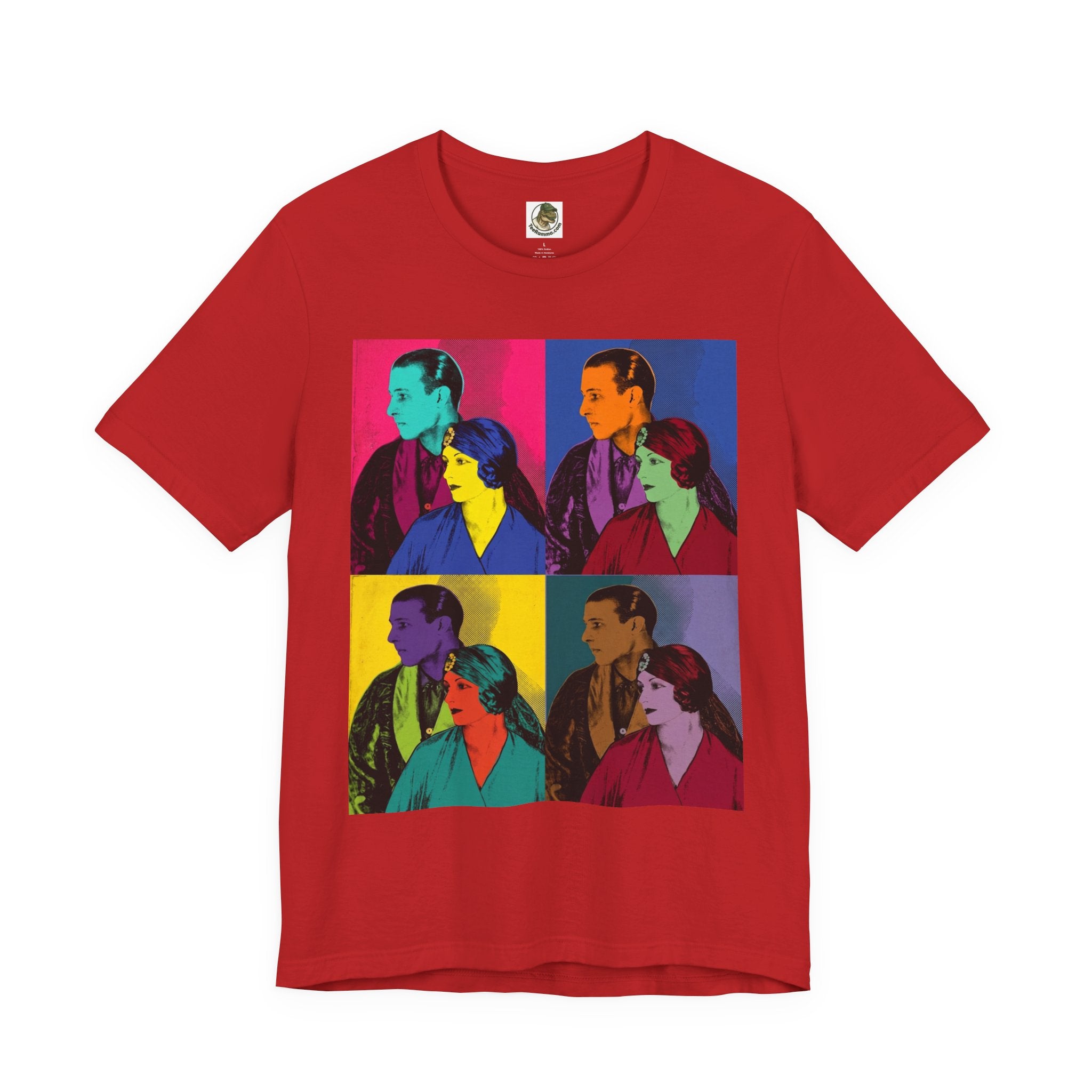 Valentino Retro Warhol‑Style Portrait Tee
