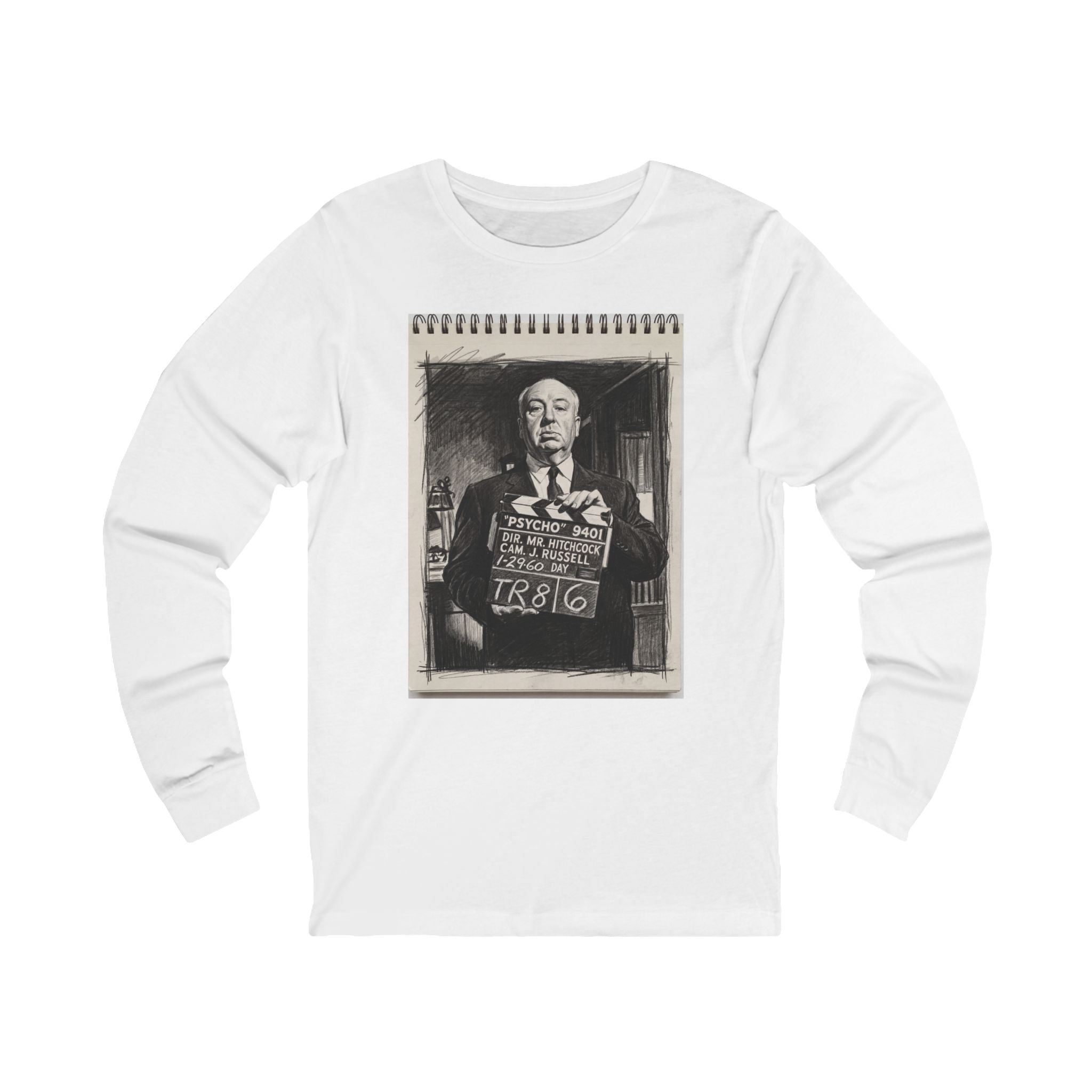 Unisex "Hitch" Sketchbook Long Sleeve T-Shirt