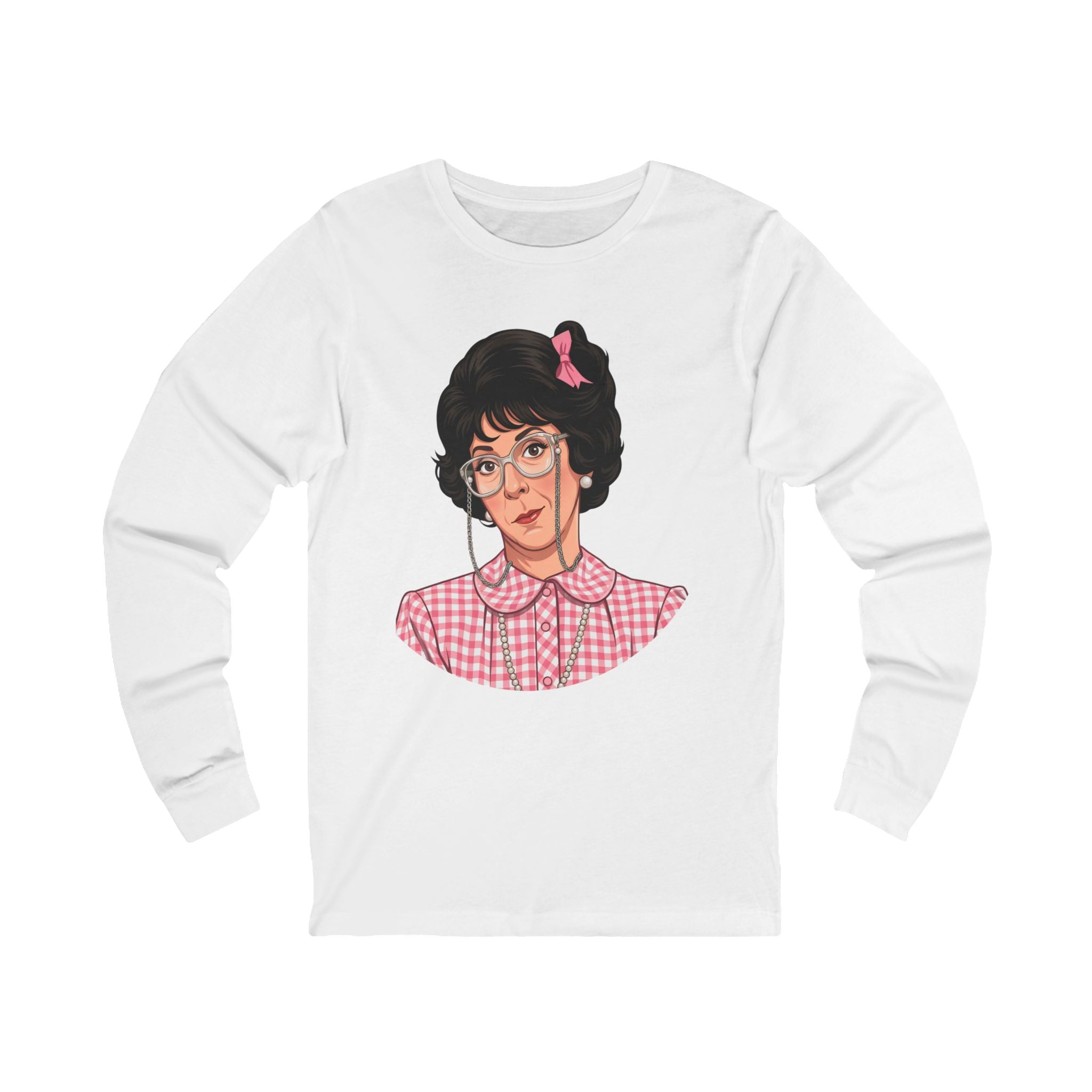 Unisex Neighbor Lady Cotton Long Sleeve T-Shirt