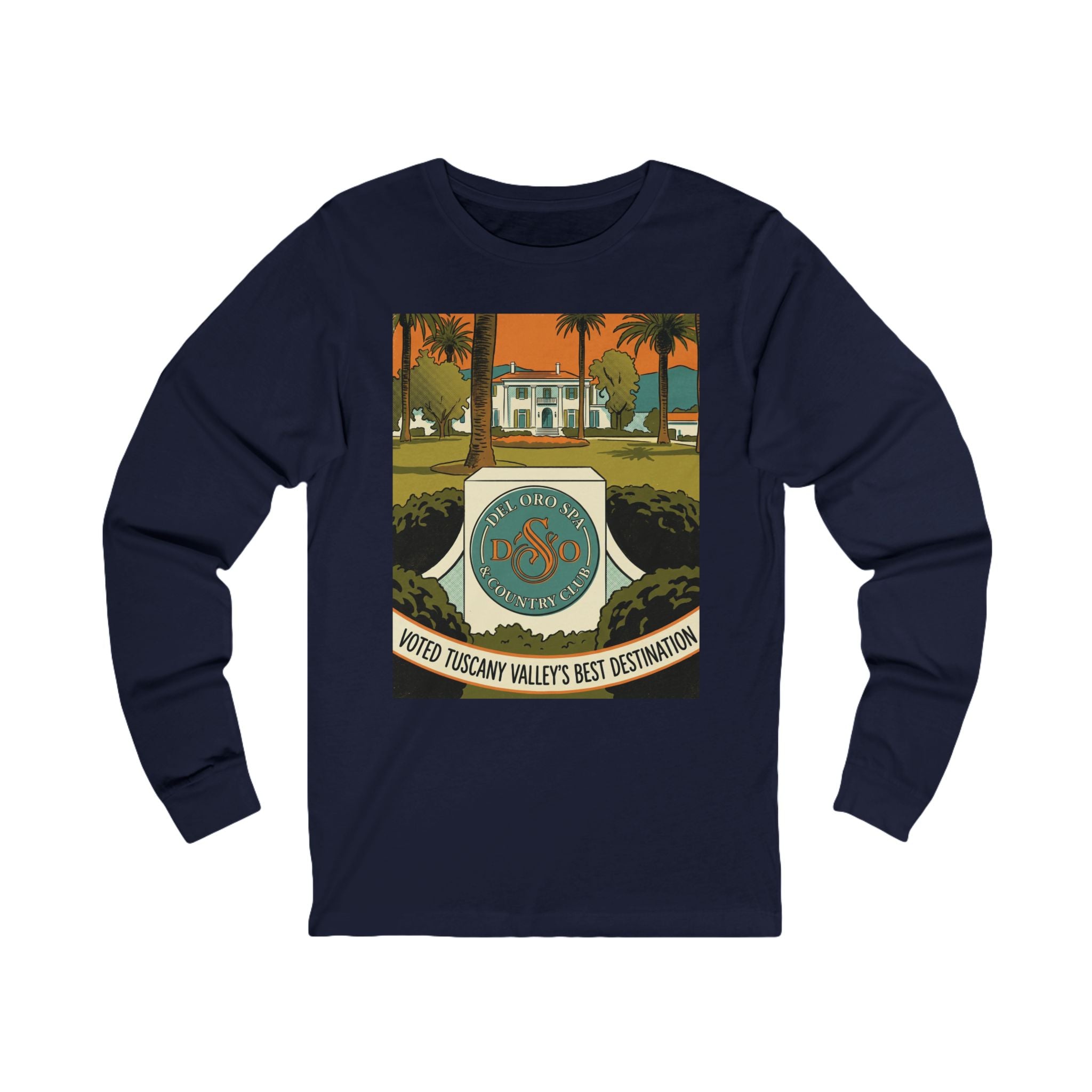 Spa and Country Club Long Sleeve Tee