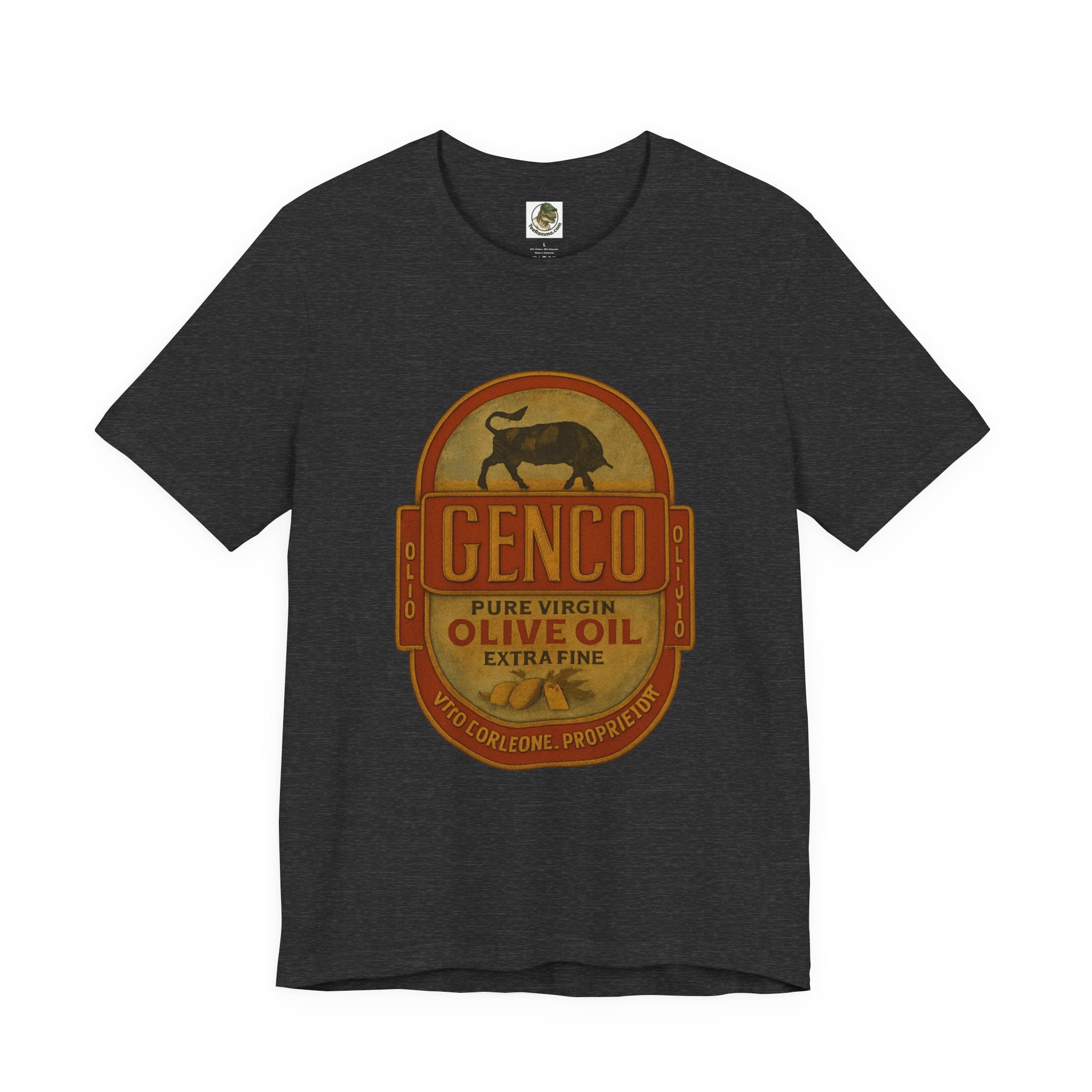 Genco Olive Oil Vintage Label Tee