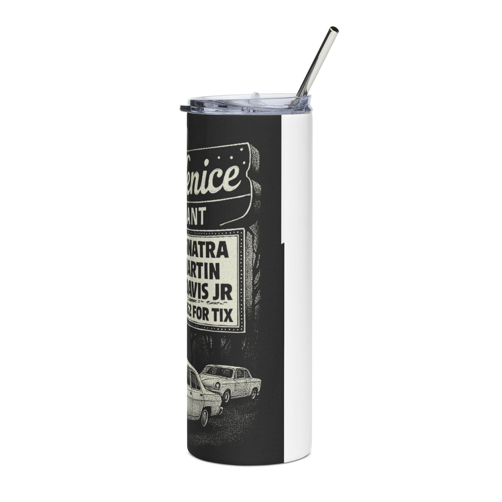Vintage 'Villa Venice Restaurant' 20oz Stainless Steel Tumbler