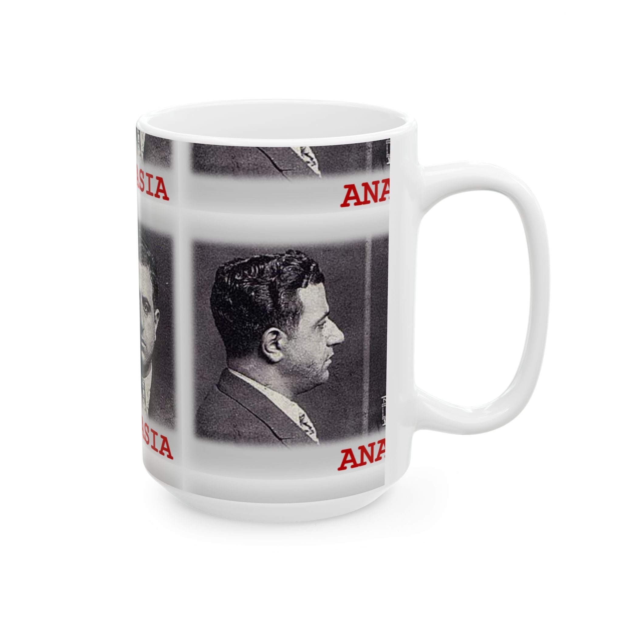 MUGshot: Albert Anastasia Ceramic Coffee Cup (15oz)