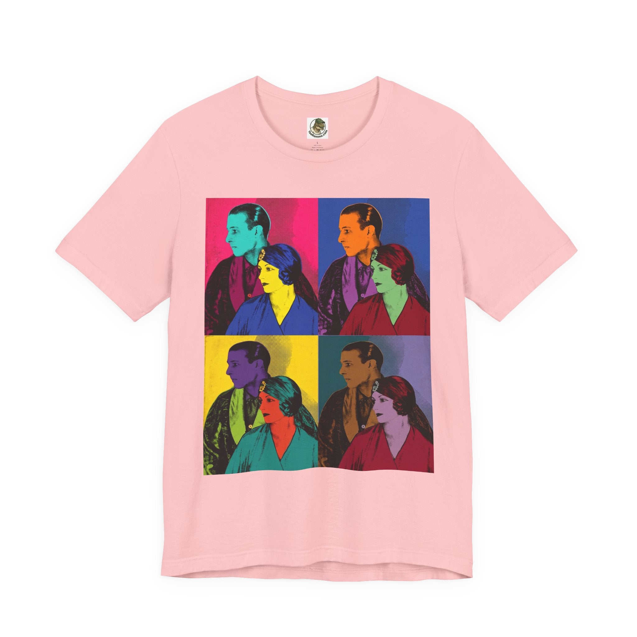 Valentino Retro Warhol‑Style Portrait Tee