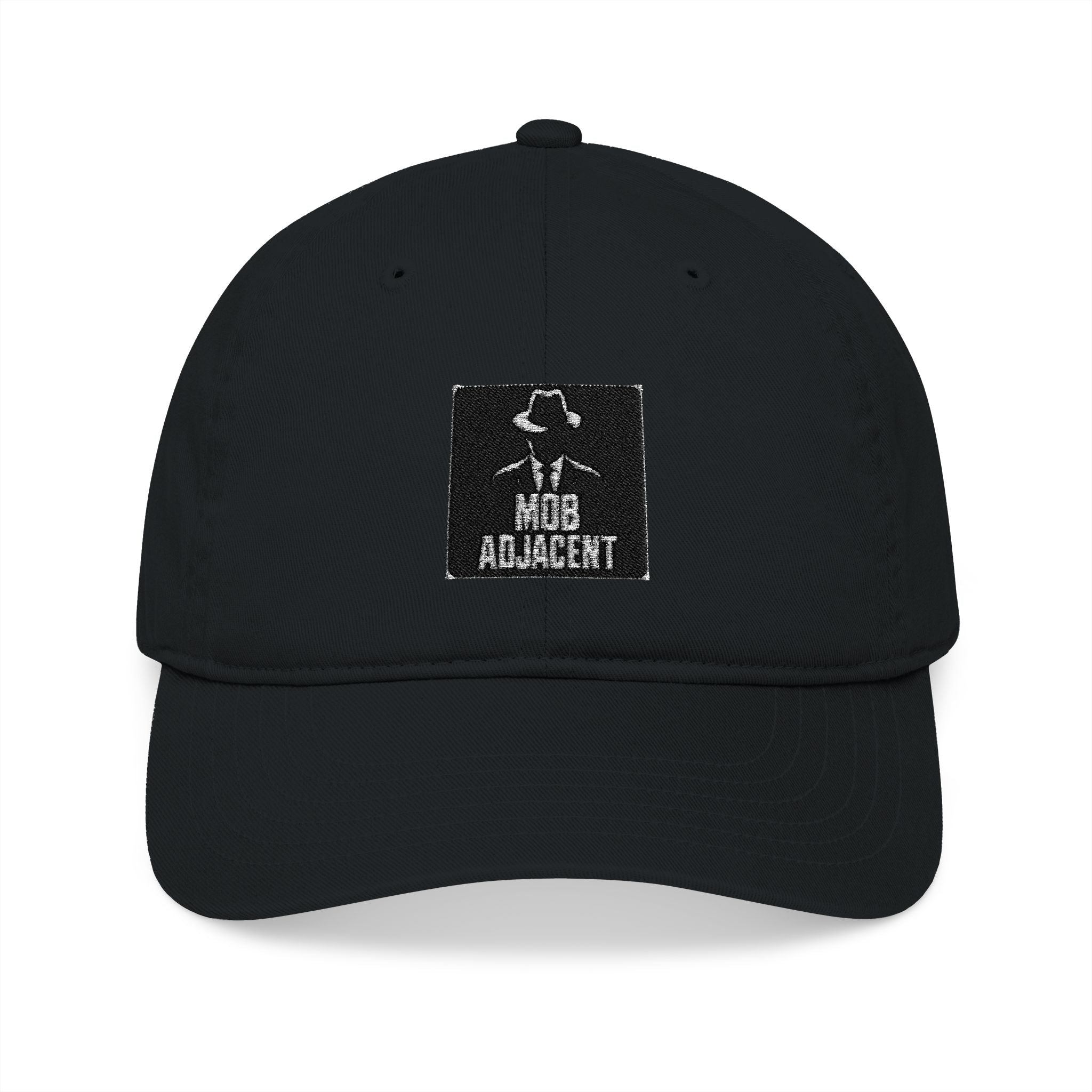 Mob Adjacent Embroidered Organic Baseball Cap