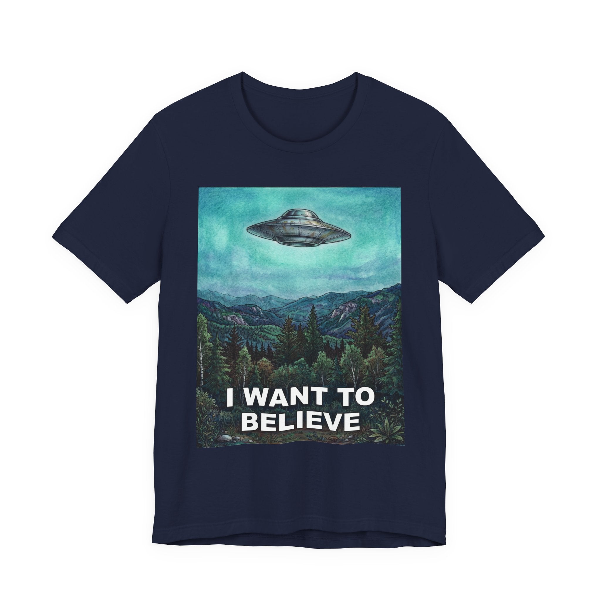 I Want to Believe UFO Tee