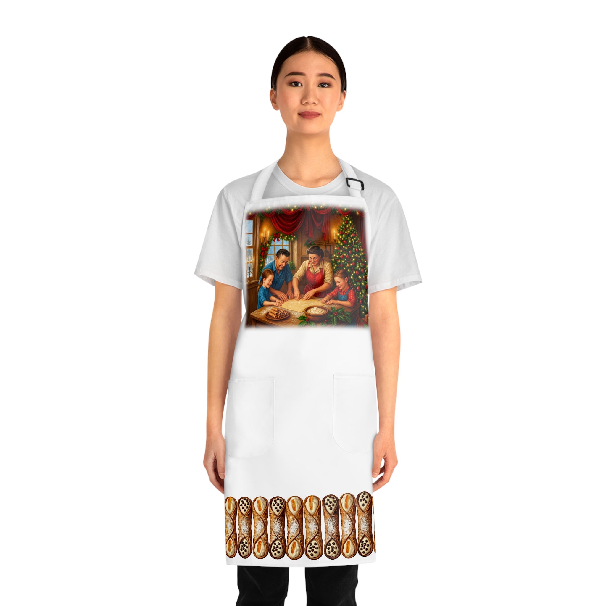Christmas Cannoli Apron