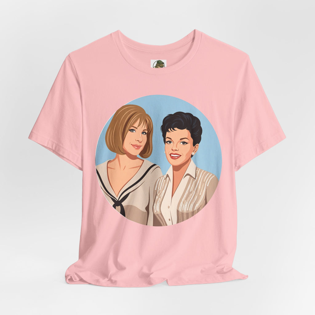 Unisex 'Happy Duet' Cotton T-Shirt