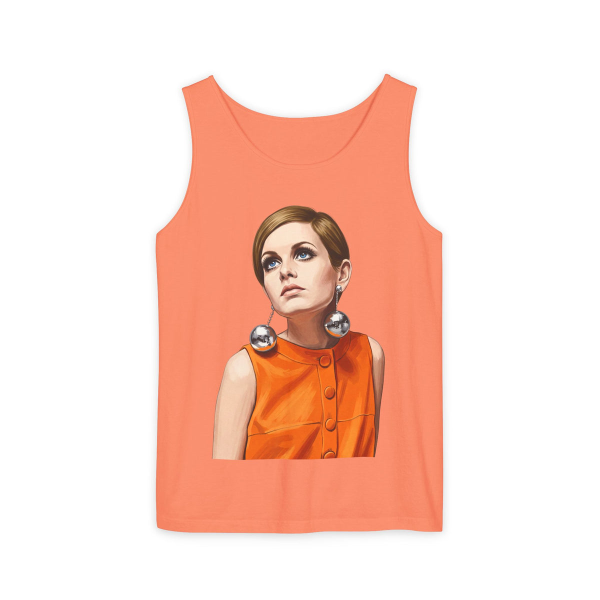 Face of the Sixties — Retro Fashion Graphic Tank