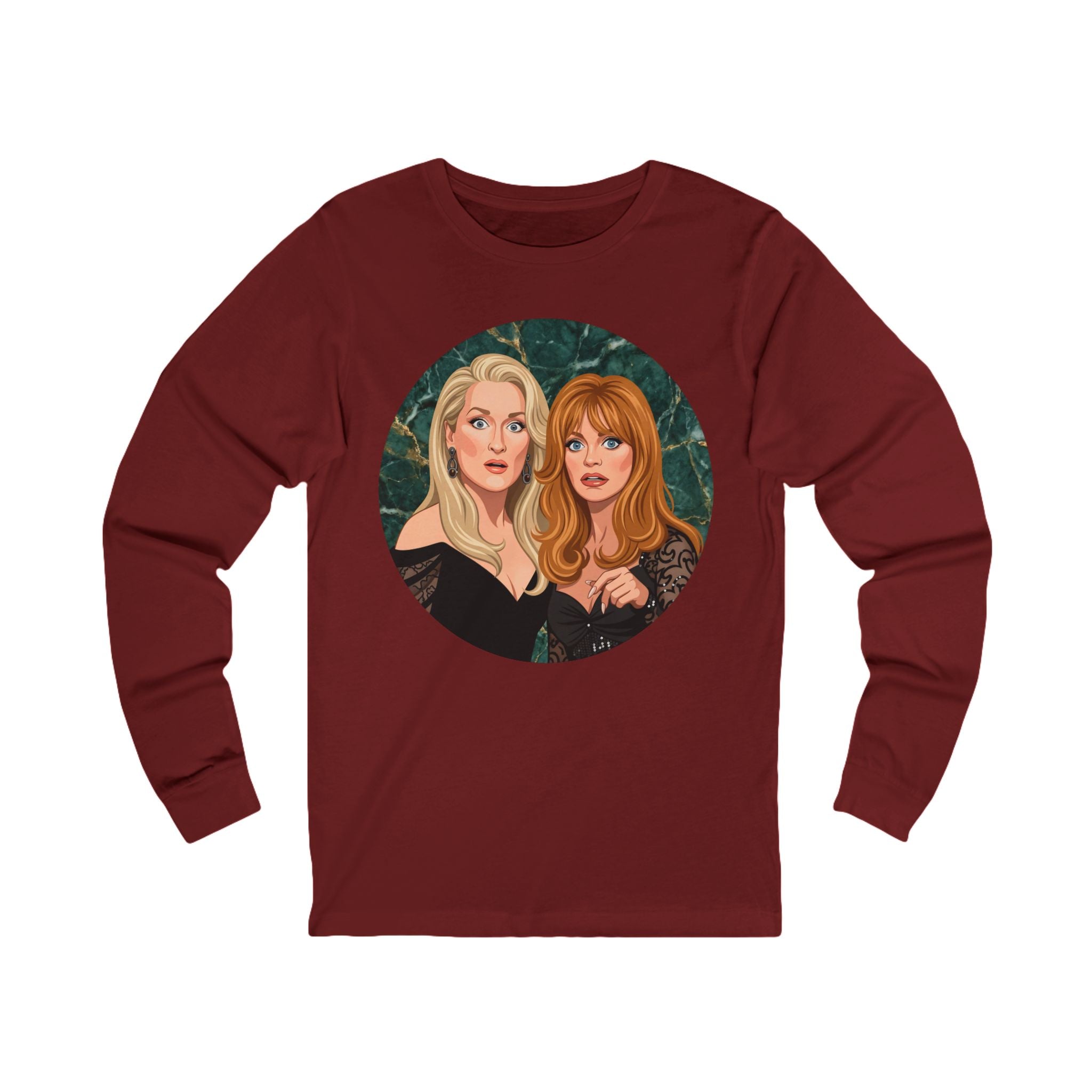 Unisex Frenemies Long Sleeve Cotton T-Shirt