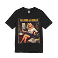 Vintage Fifties Pulp Novel 'Tall, Blonde, and Reckless' Graphic Tee