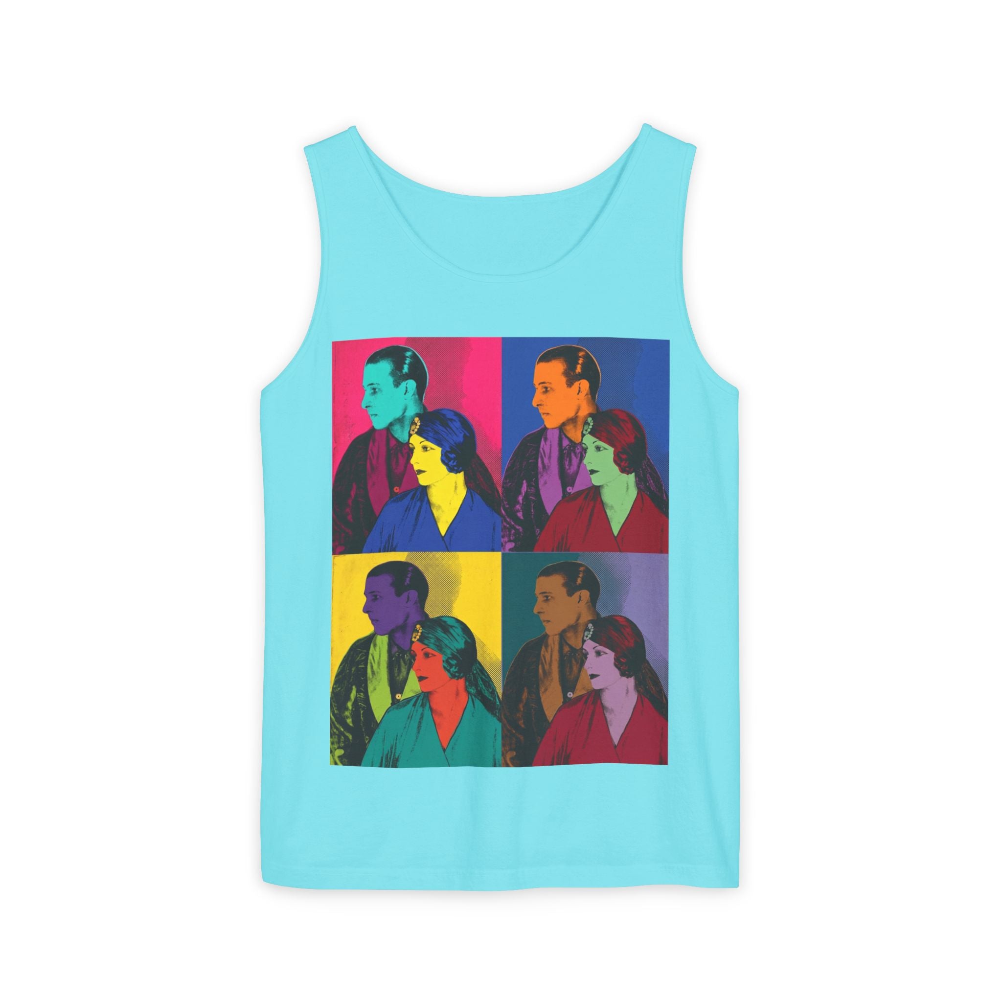 Valentino Retro Warhol-Style Portrait Tank