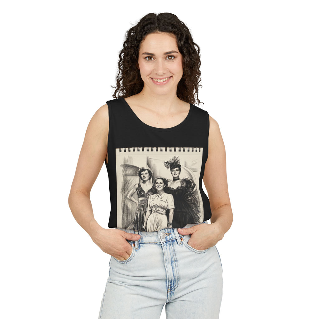 Society Women Sketchbook Tank