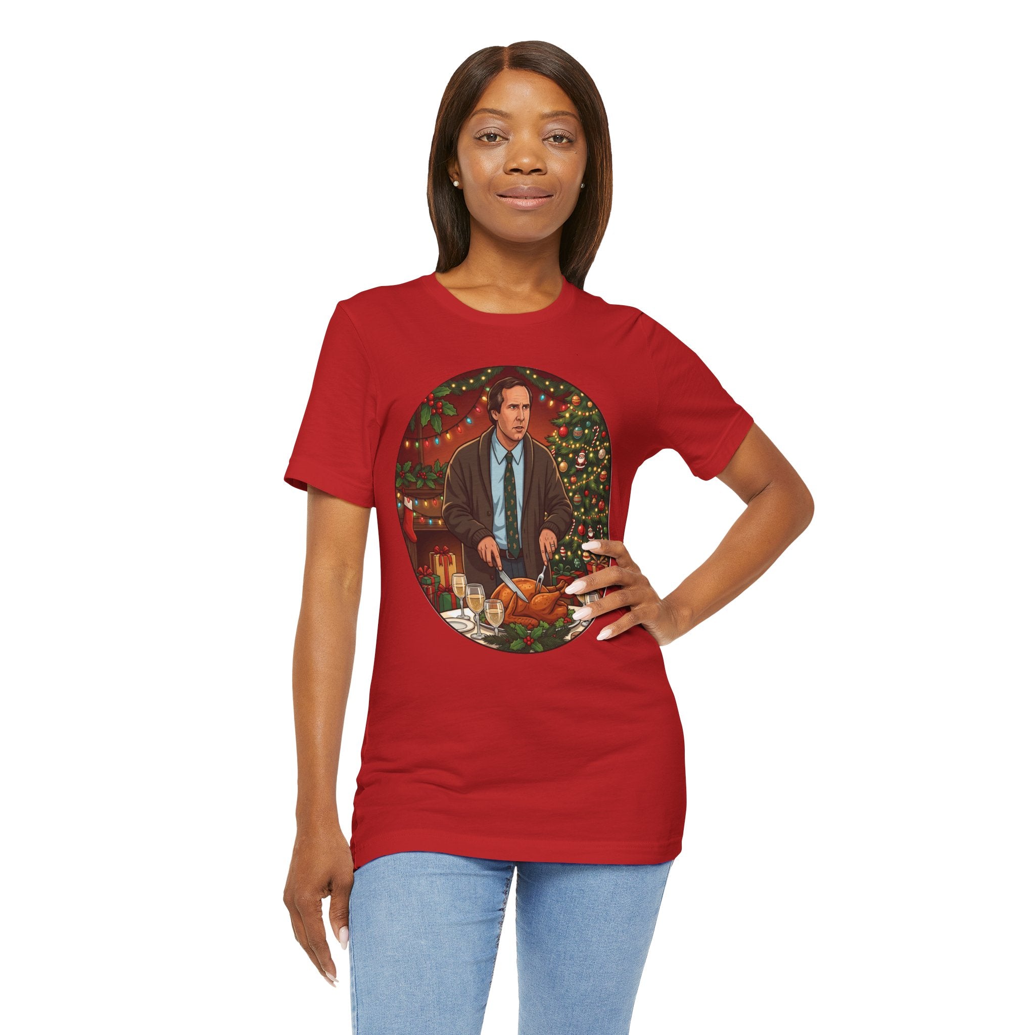 Unisex 'A Very Big Treat' Christmas Graphic Cotton T-Shirt