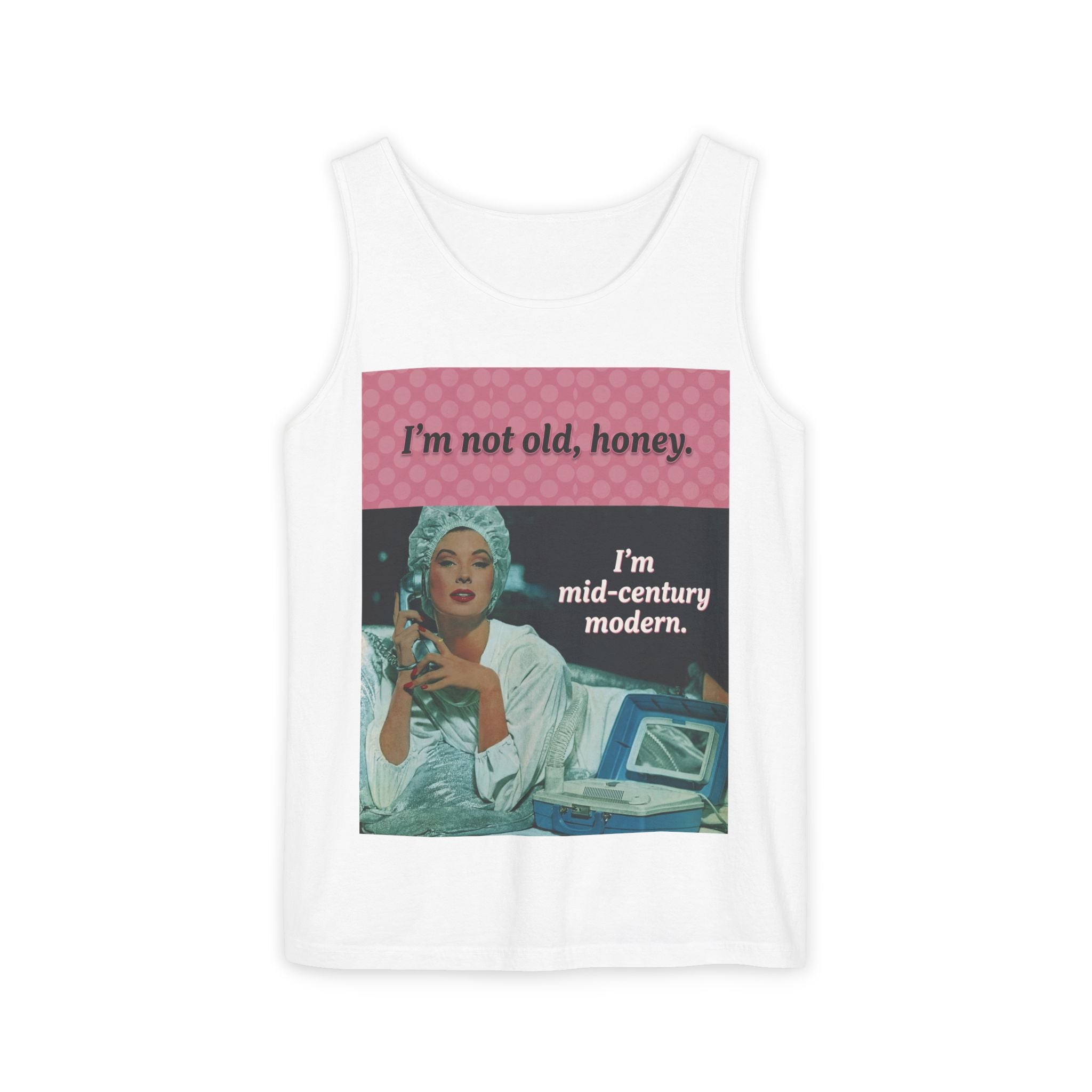 Unisex Mid-Century Modern Retro Tank Top