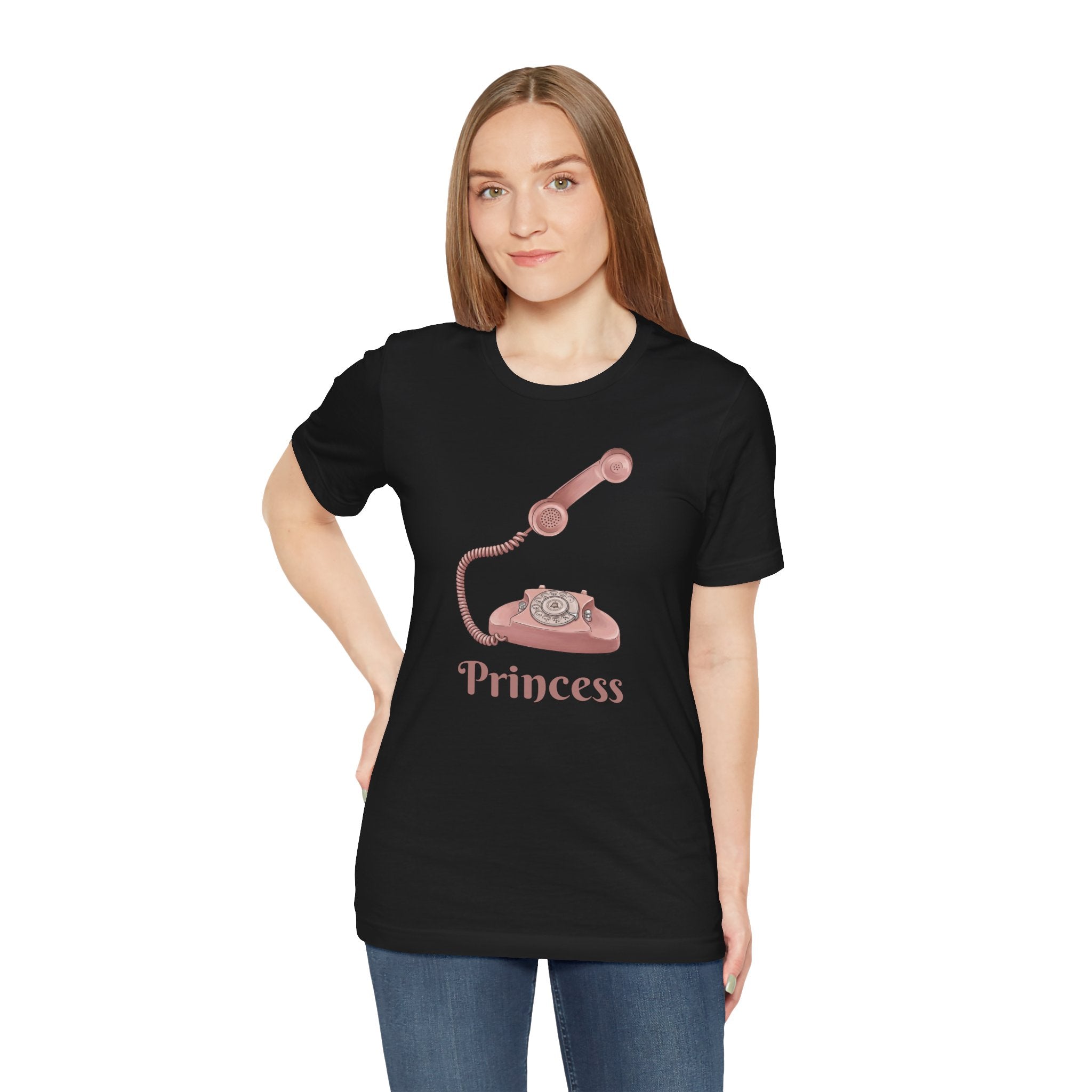 Unisex "Princess Retro Rotary Phone" T-Shirt
