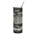 Vintage 'Villa Venice Restaurant' 20oz Stainless Steel Tumbler