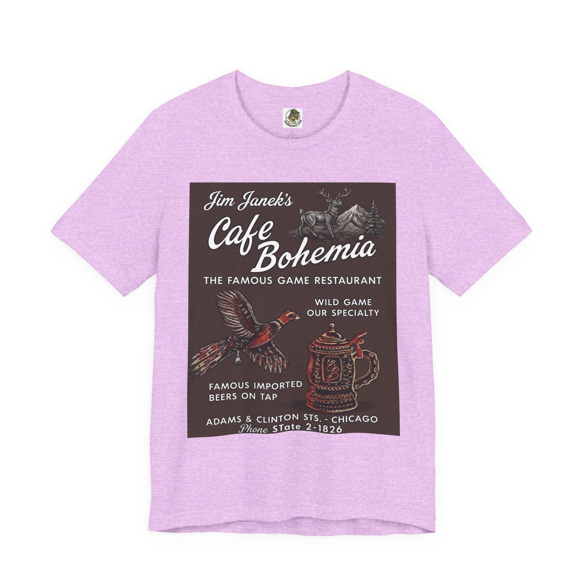 Vintage Cafe Bohemia Restaurant Tee