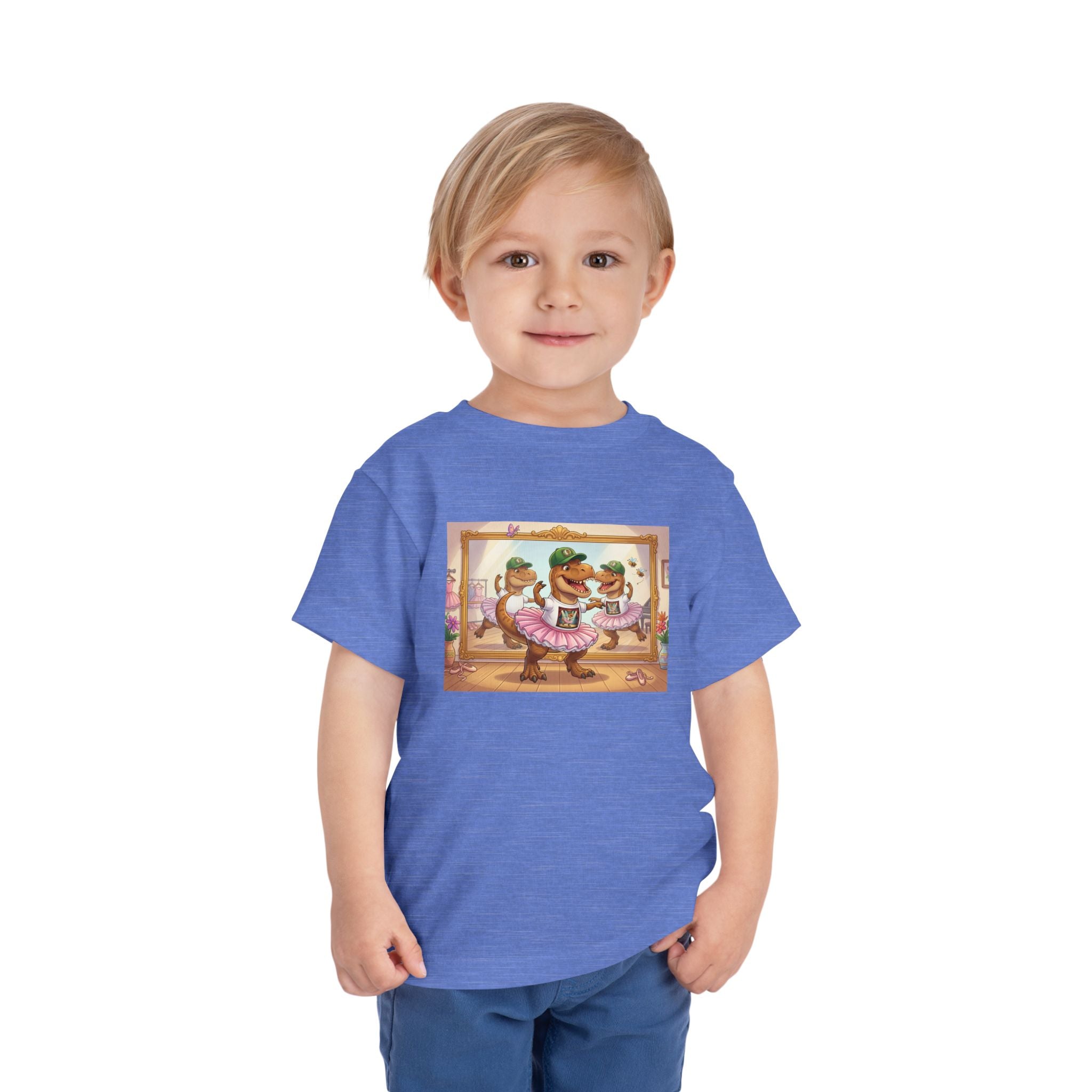 Ernest T. Rex Ballerina Toddler Tee