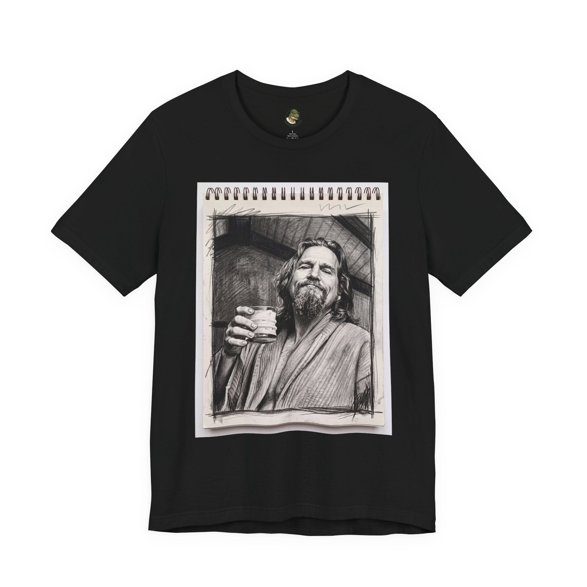 Unisex "The Dude" Sketchbook Cotton T-Shirt