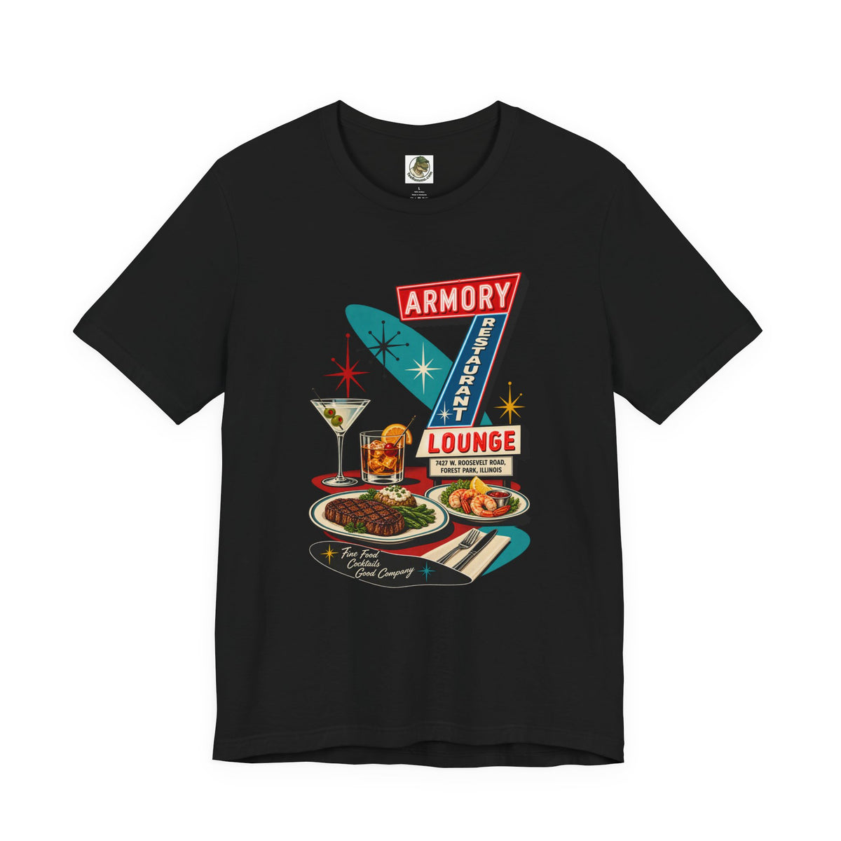 Armory Lounge Retro Diner Tee