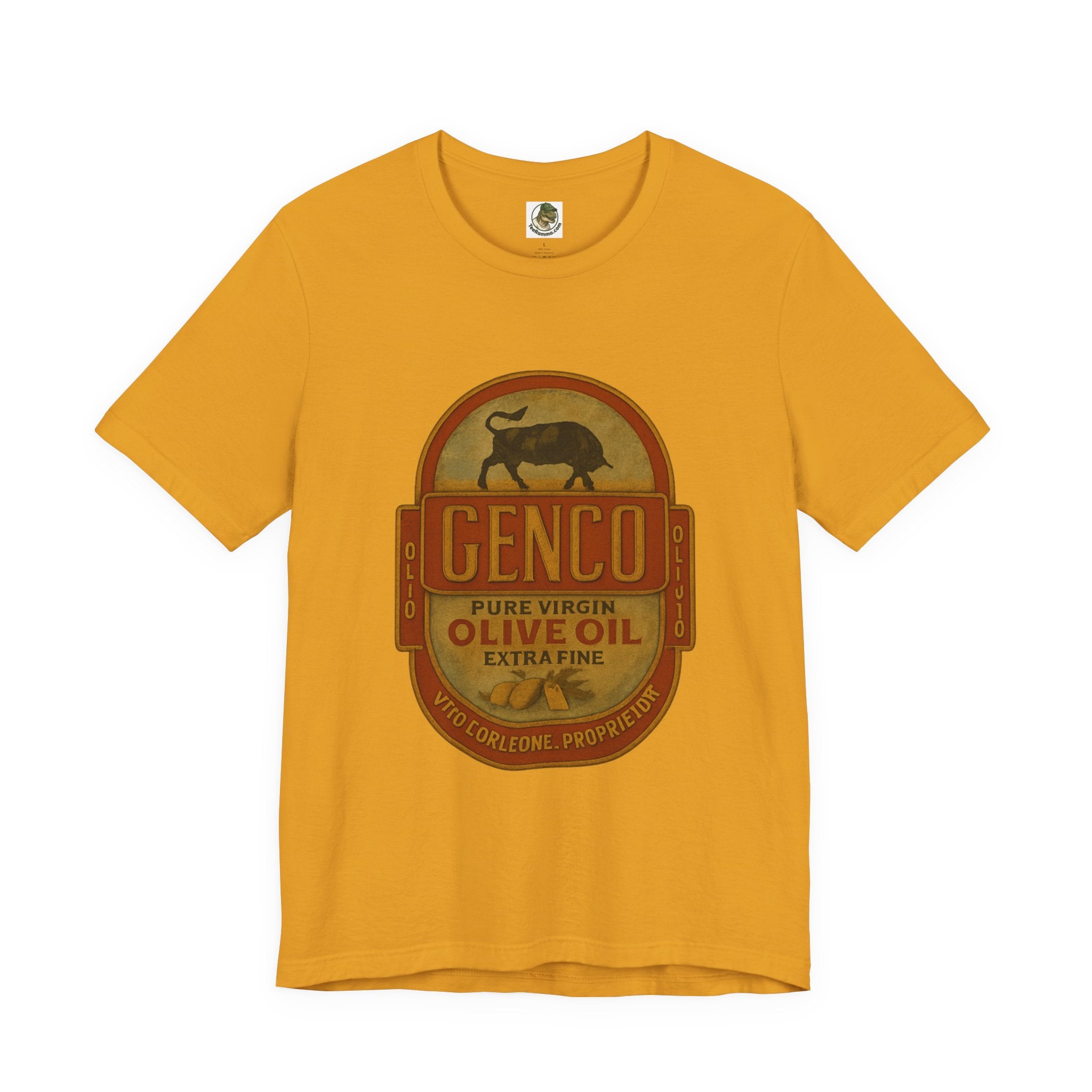 Genco Olive Oil Vintage Label Tee