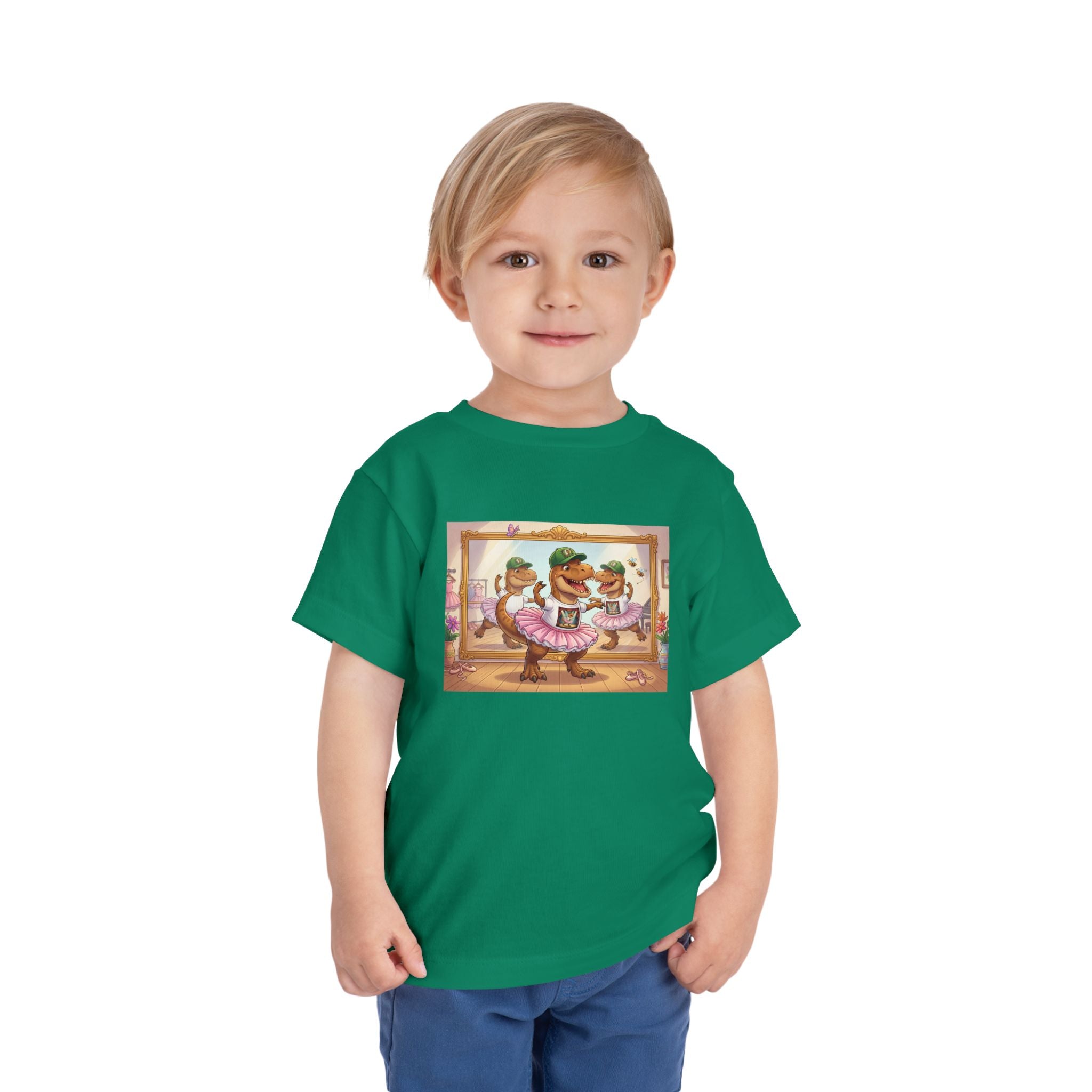 Ernest T. Rex Ballerina Toddler Tee