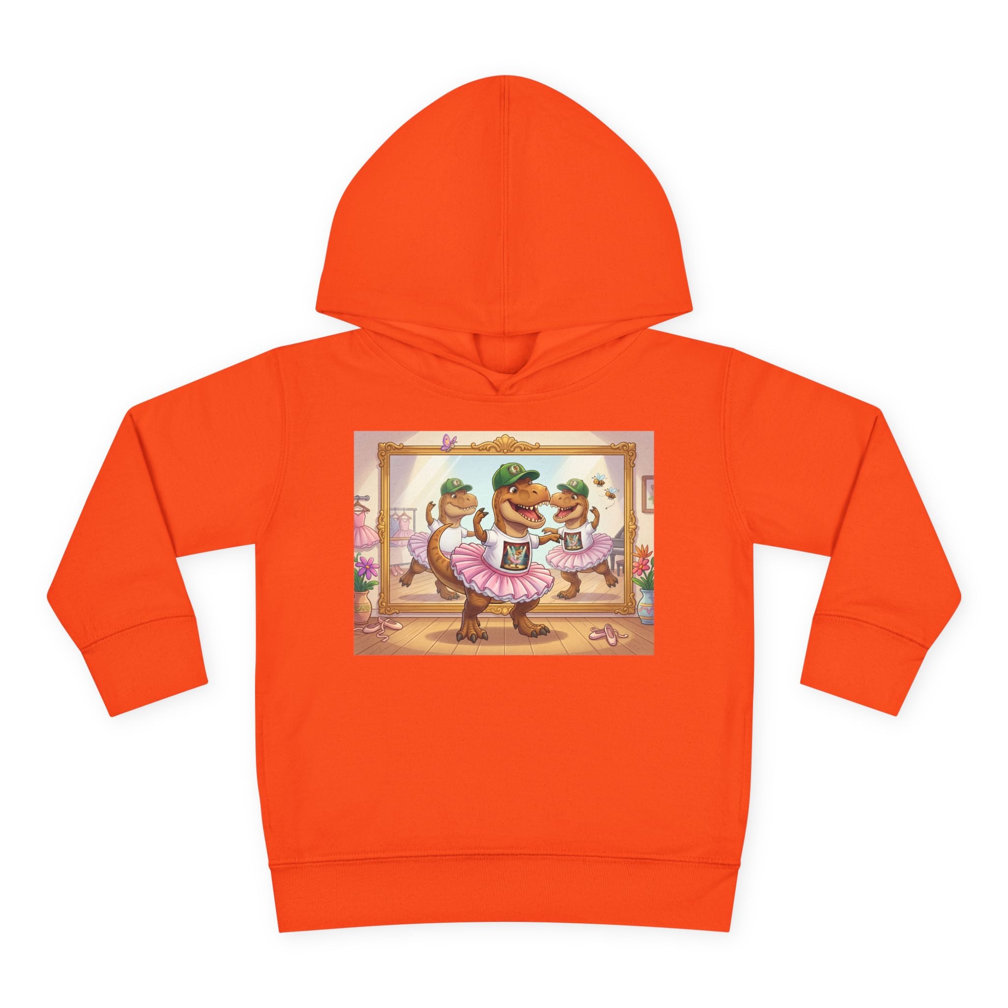Ernest T. Rex Ballerina Toddler Hoodie
