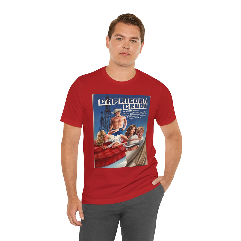 Retro 'Capricorn Crude' Pulp Novel Graphic Tee