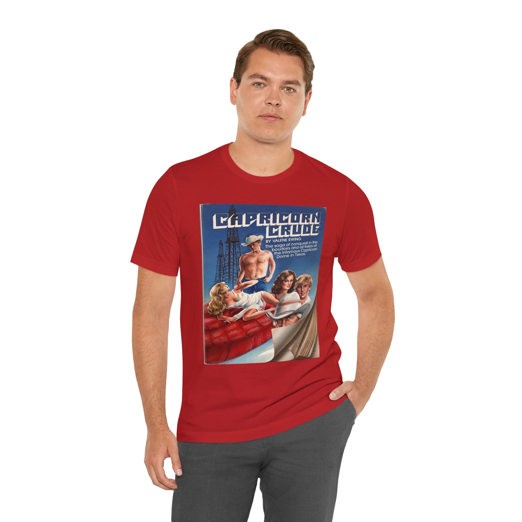 Retro 'Capricorn Crude' Pulp Novel Graphic Tee