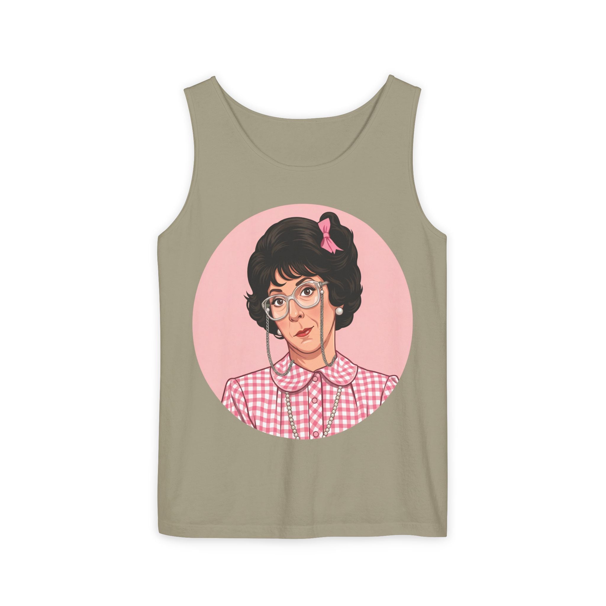 Unisex 'Neighbor Lady' Cotton Tank Top