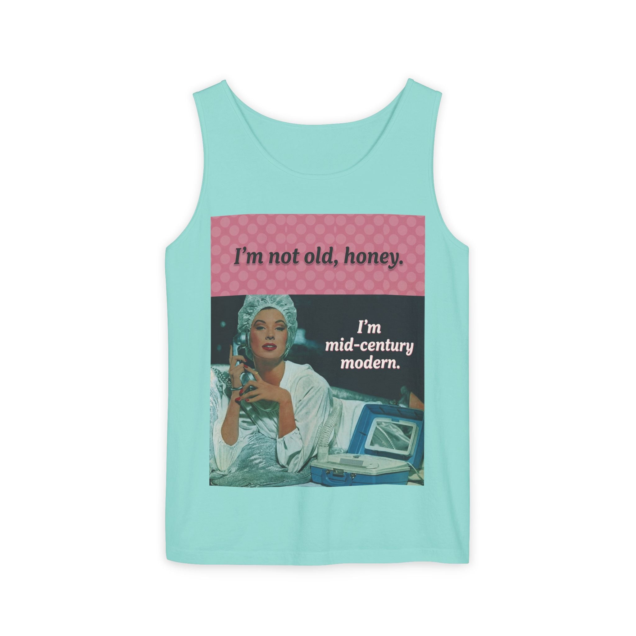 Unisex Mid-Century Modern Retro Tank Top
