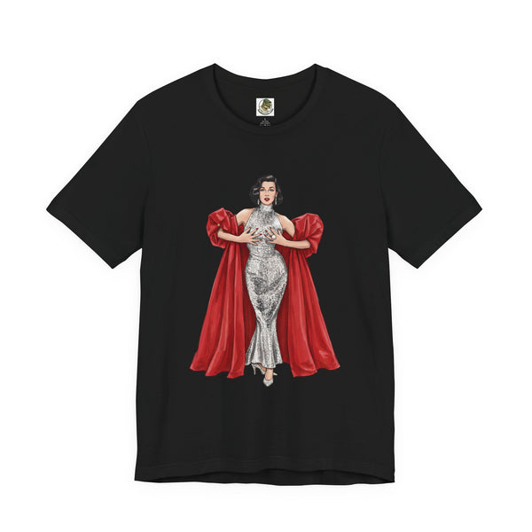 Dorian -- Fire and Ice Vintage Fashion Model Tee