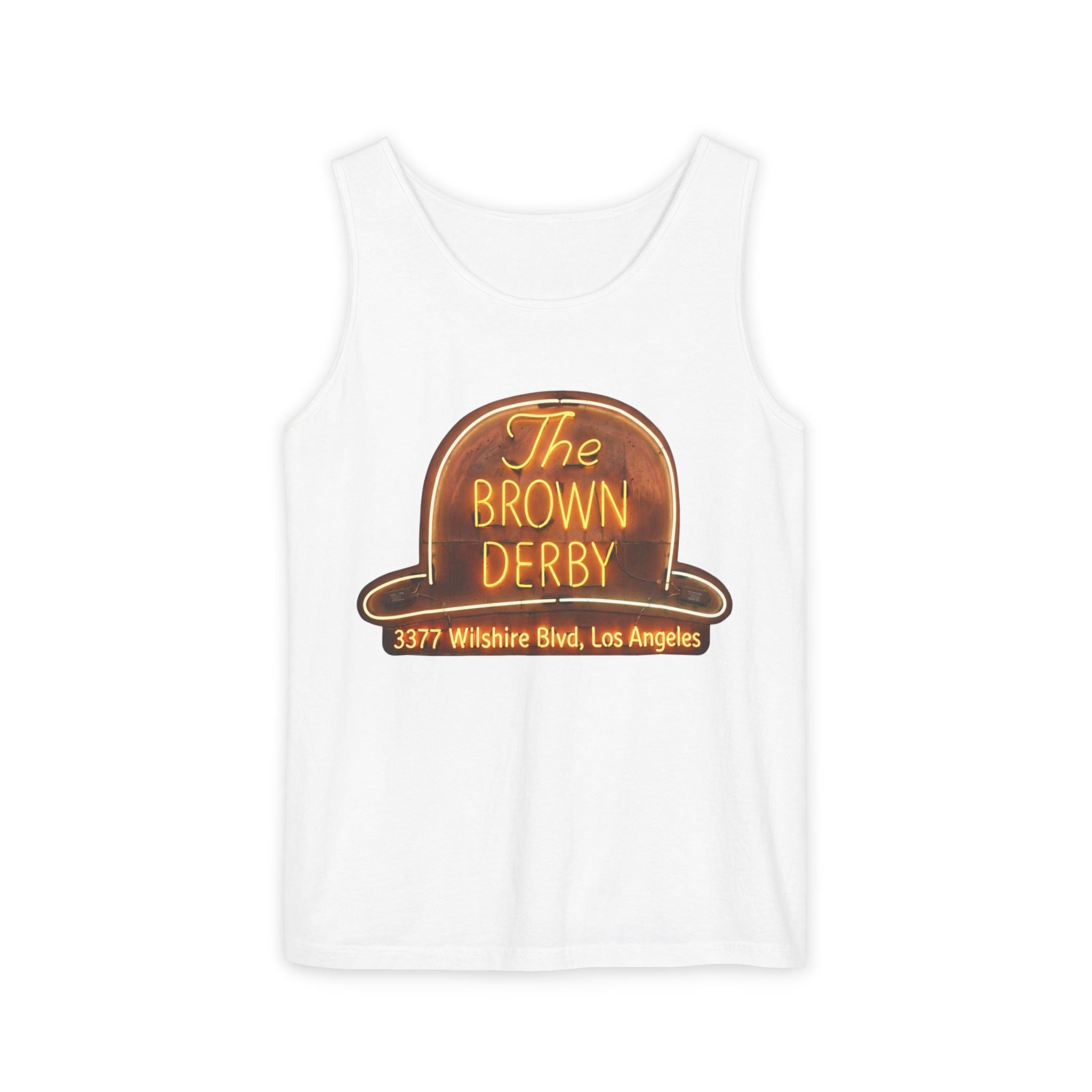 Vintage Brown Derby Restaurant Tank Top