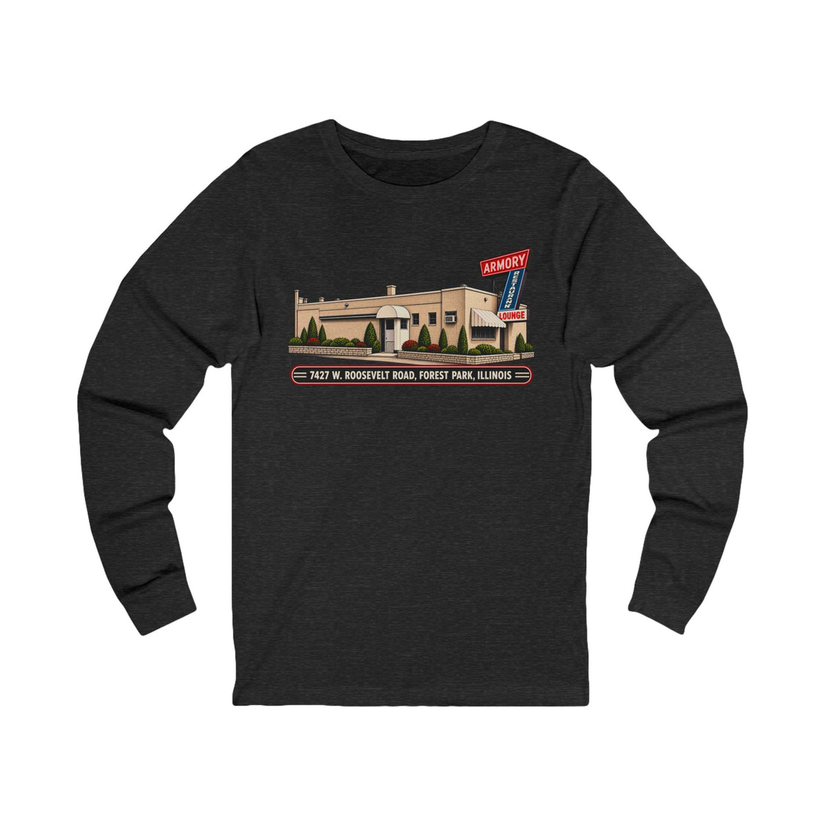 Armory Lounge Retro Long Sleeve Tee