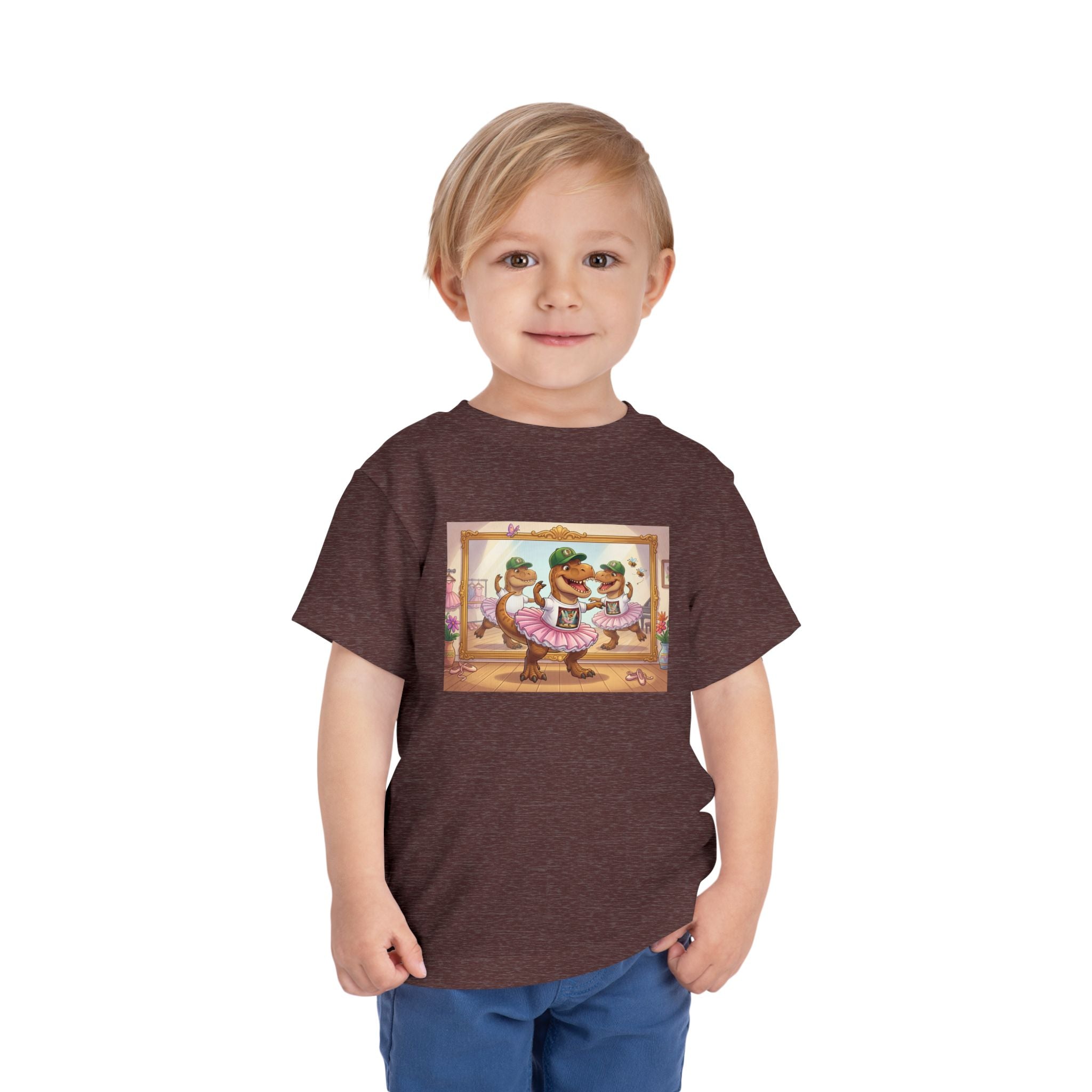 Ernest T. Rex Ballerina Toddler Tee