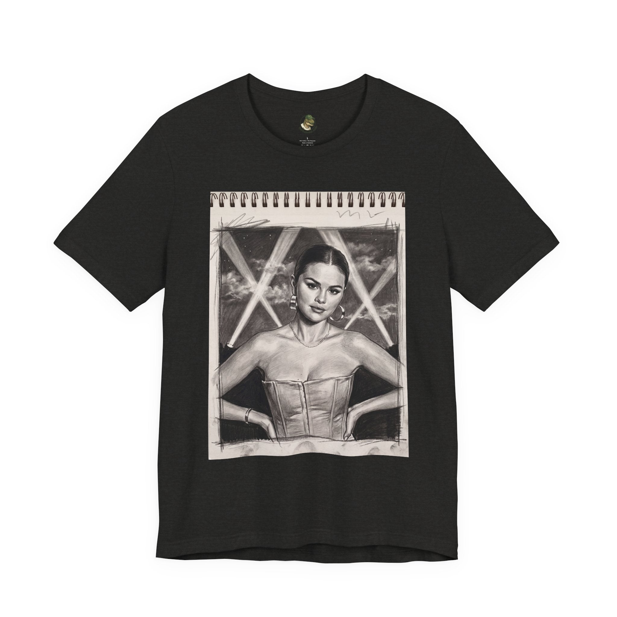 Unisex "Sel" Sketchbook Cotton T-Shirt